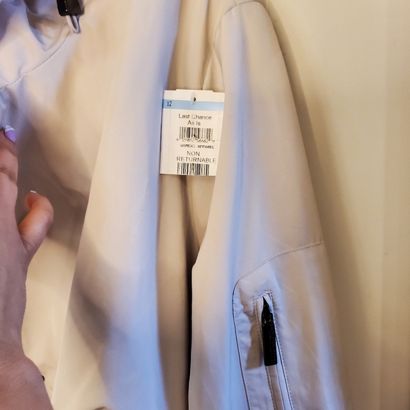 Ellen Tracy City Jacket with Hood size 1X - Picture 13 of 13